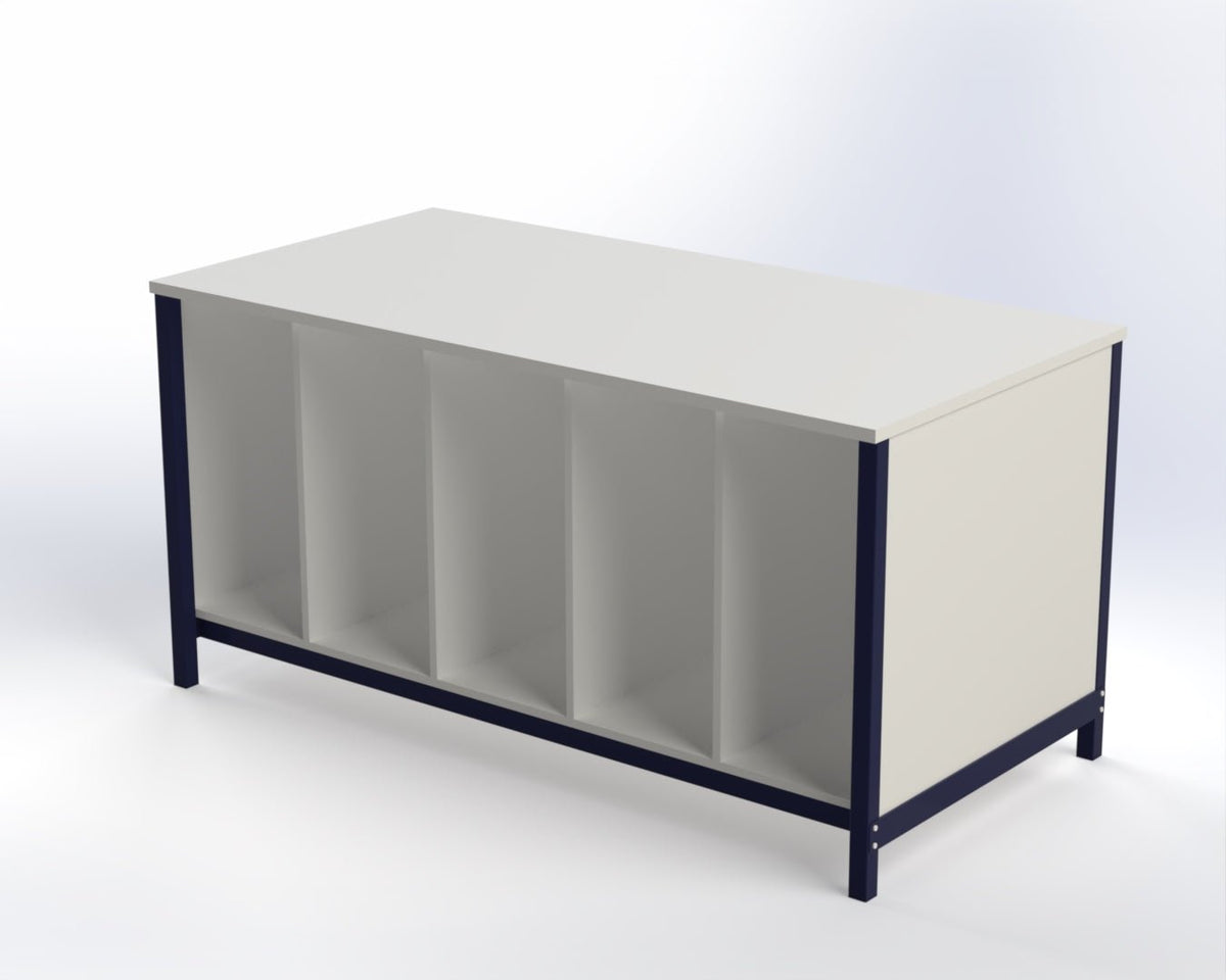 Buy 1800mm Wide Packing Stations with Upper Shelving Units ...
